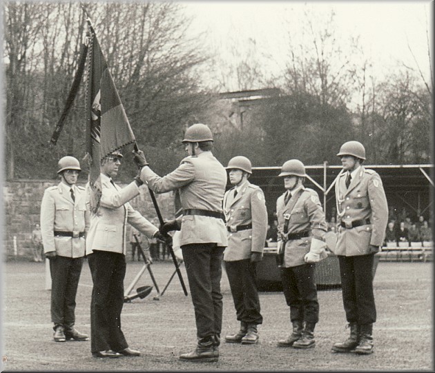 Bataillonsübergabe 1977
