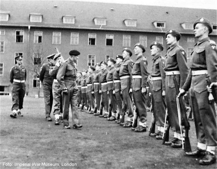 Montgomery in der Gneisenau-Kaserne