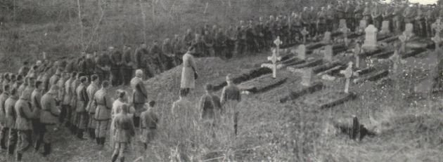 Friedhof der M.W.K. 309 bei Montcheutin