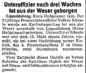 Kasseler Zeitung v. 19.04.1963