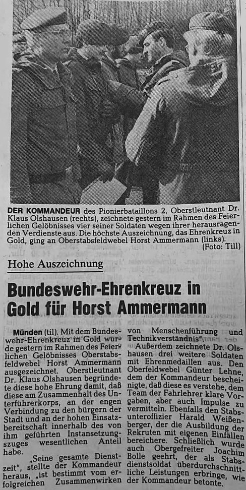 Artikel M&uuml;ndener Allgemeine